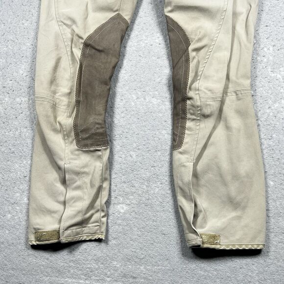 Vintage Tailored Sportsman Pants Womens 28 Beige Horse Riding Equestarian - Picture 5 of 12